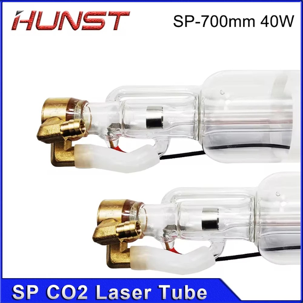 Hunst SP 40W Co2 Laser Tube Diameter 55mm Length 700mm Suitable for Engraving and Cutting Machine