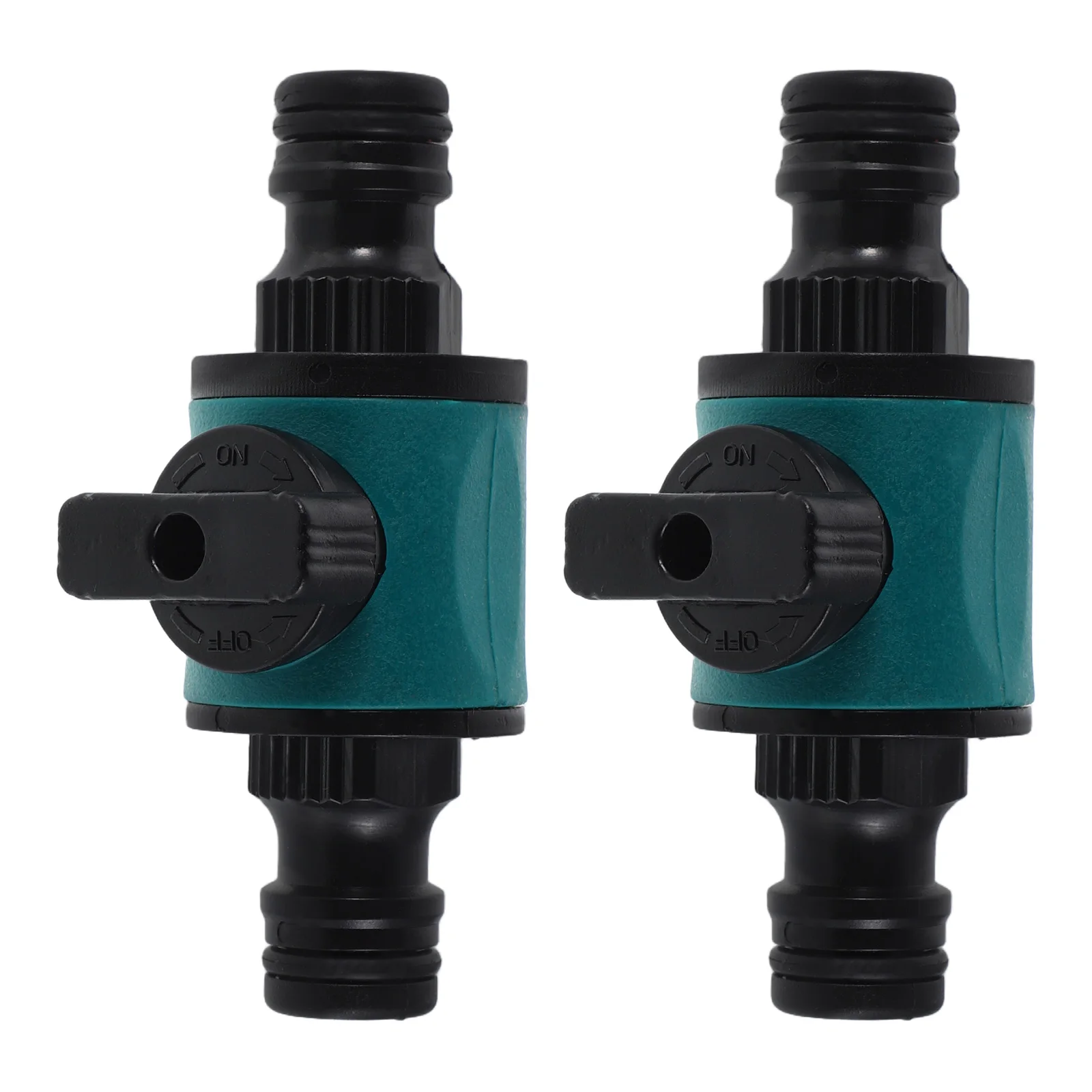 

2pcs Quick Nipple Valve Durable Hose Connector Garden Repair Nipple Connector Fitting Water Pipe Extension Adapter