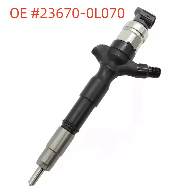 High quality New  23670-0L070 236700L070 Fuel Injector For Hiace Toyota Denso Hilux 2KD-FTV D4D