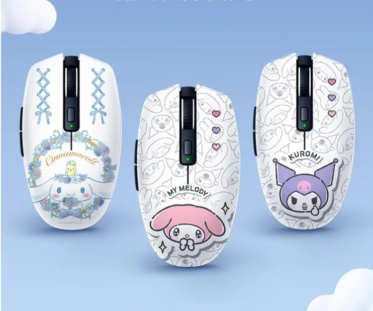 Razer Sanrio Cinnamoroll Kuromi My Melody USB Bluetooth Dual-mode Wireless Office Game Mouse Limited Edition