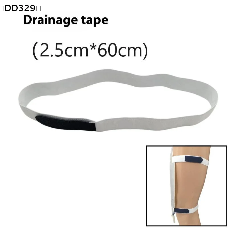 Fixiergurt für Urinbeutel, Drainage-Fixierungsgurt, Katheter-Fixator, elastischer Beinhalter für externen Urinbeutel 〔DD329〕