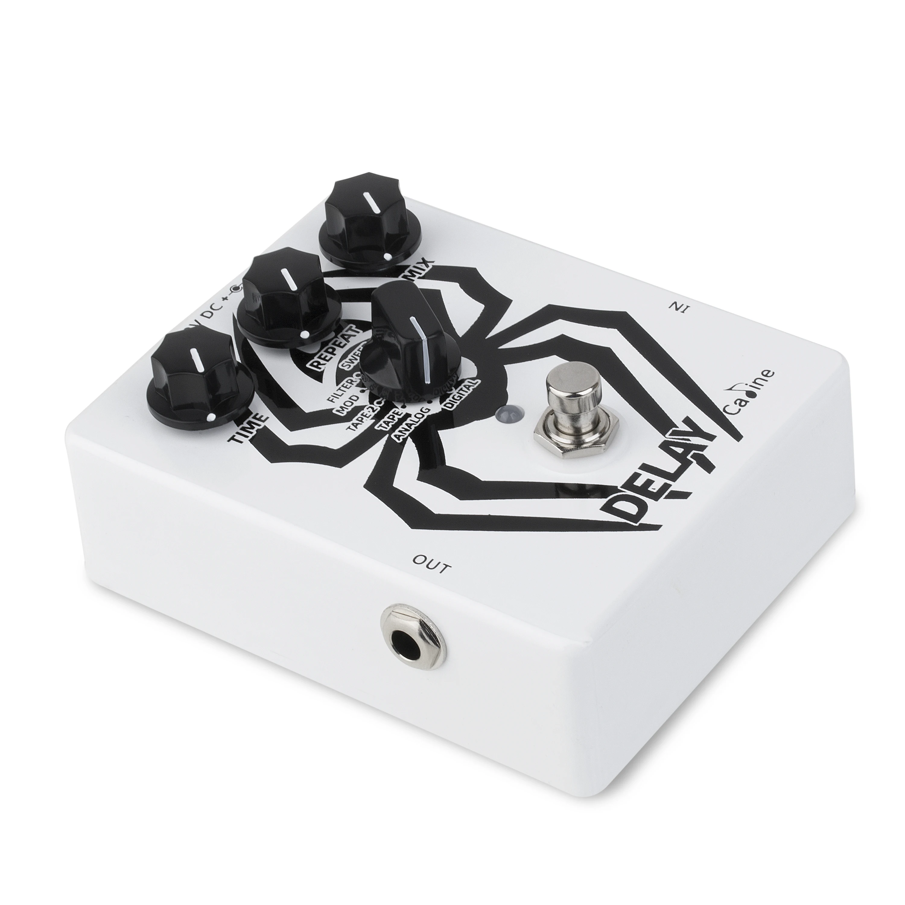 Caline CP-86 the Arachnid Multi-Delay Aluminum Alloy Padel Guitar Pedal True Bypass Pedal Guitar Accessories