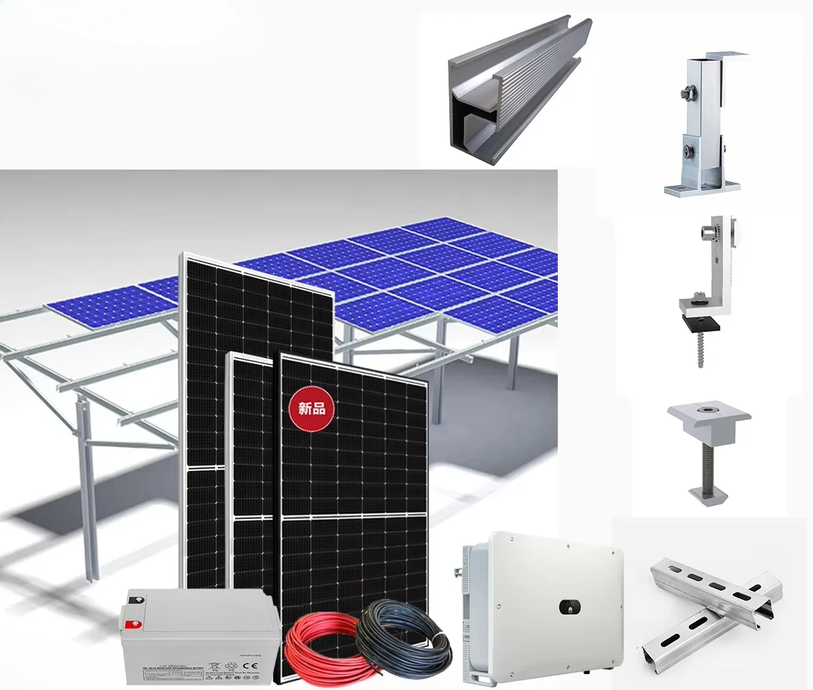 Hybrid Energy Storage System 10kw 20kW 30kw Renewable Energy Photovoltaic Kit Complete Commercial Solar Energy System