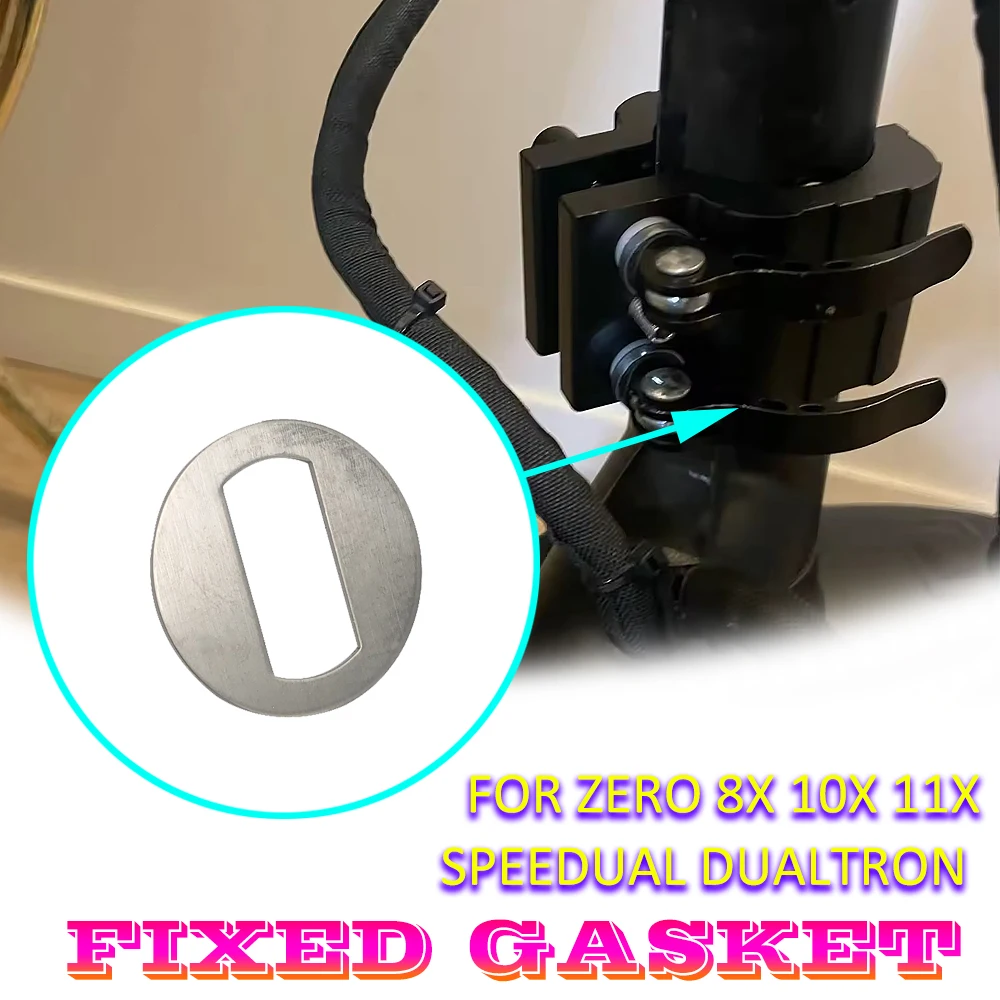 

Складной зажим, металлические серебряные подушки, фиксированная прокладка, ховерборд для ZERO 8X 10X 11X для SPEEDUAL Dualtron Scooter