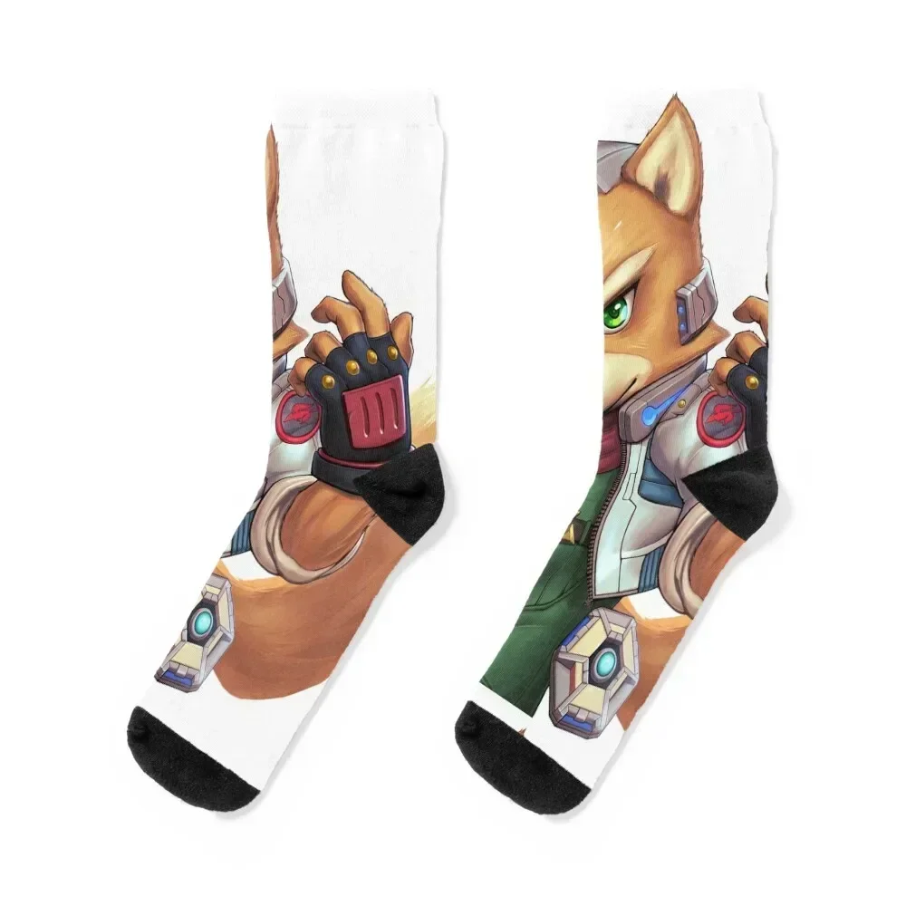 Fox (Ultimate) Calcetines moda anime divertido calcetín luxe Hombre Calcetines Mujer