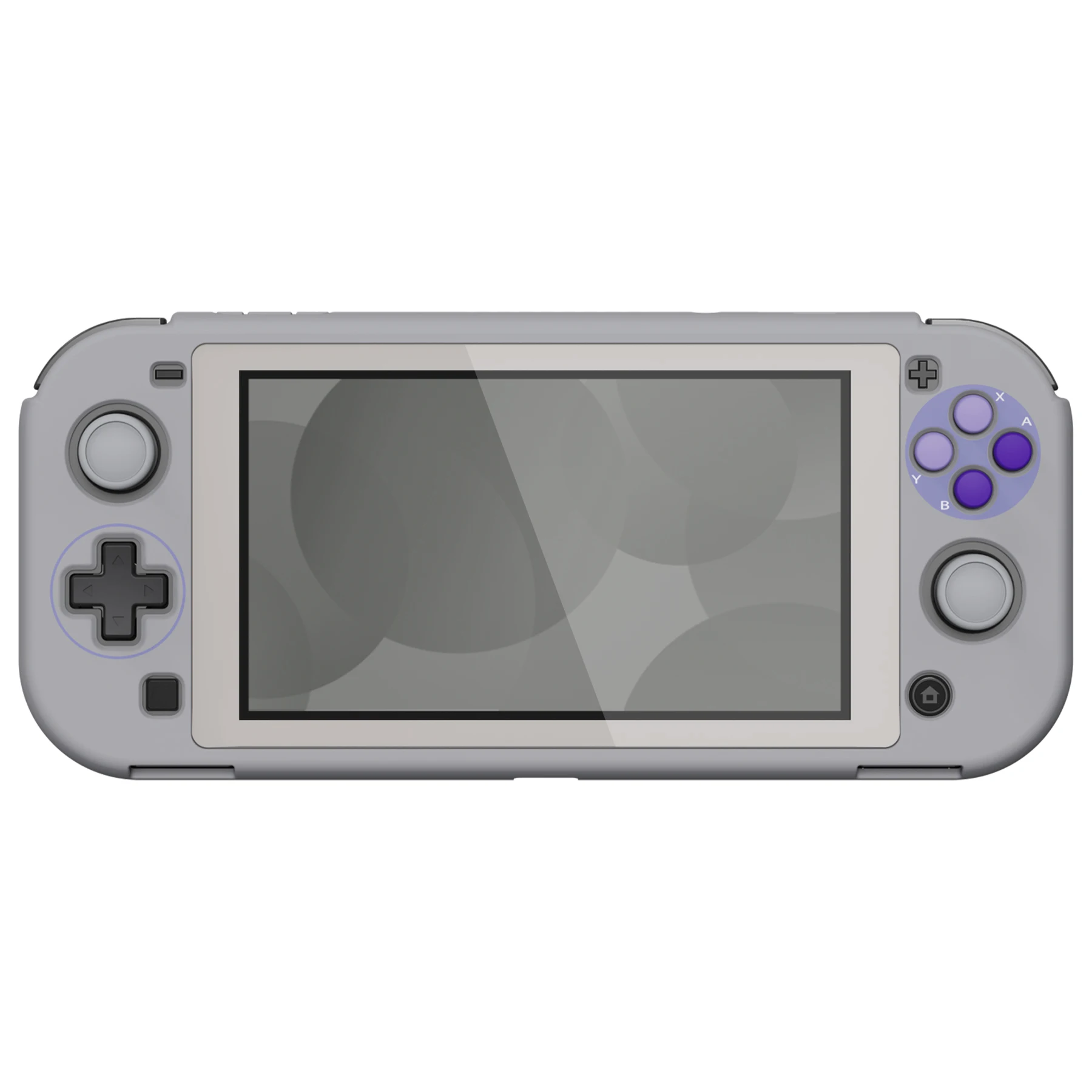 PlayVital ZealProtect Ergonomic Protective Case for NS Switch Lite W/Screen Protector & Thumb Grips - Classics SNES Style