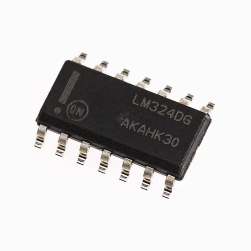 20PCS Original Genuine LM324DR2G Silk Screen LM324DG SOP14 Four-way Operational Amplifier Chip