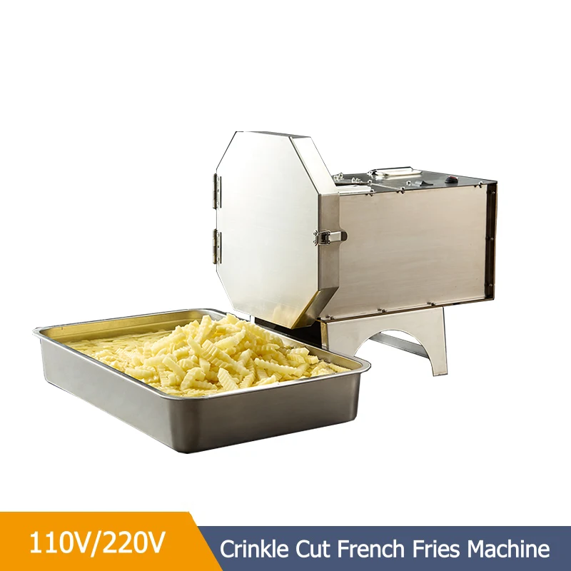 Wolf Tooth Stainless Steel Vegetable Dicing Machine, Auto Potato Cutter Slicer