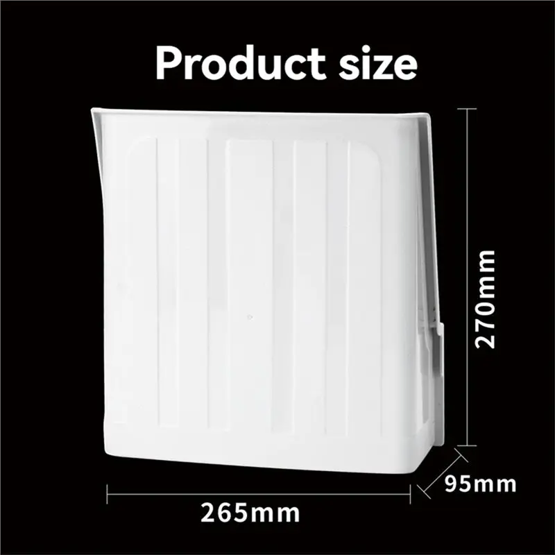 FEDI-Security Camera Cover Rain Shade Protective Roof Weatherproof ABS Housing