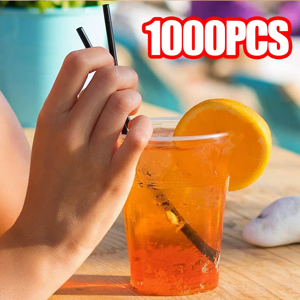 Biologisch abbaubarer, wiederverwendbarer Trinkhalm für Smoothies, Geburtstags- und Hochzeitsfeiern, Dekorationen, Dropshipping