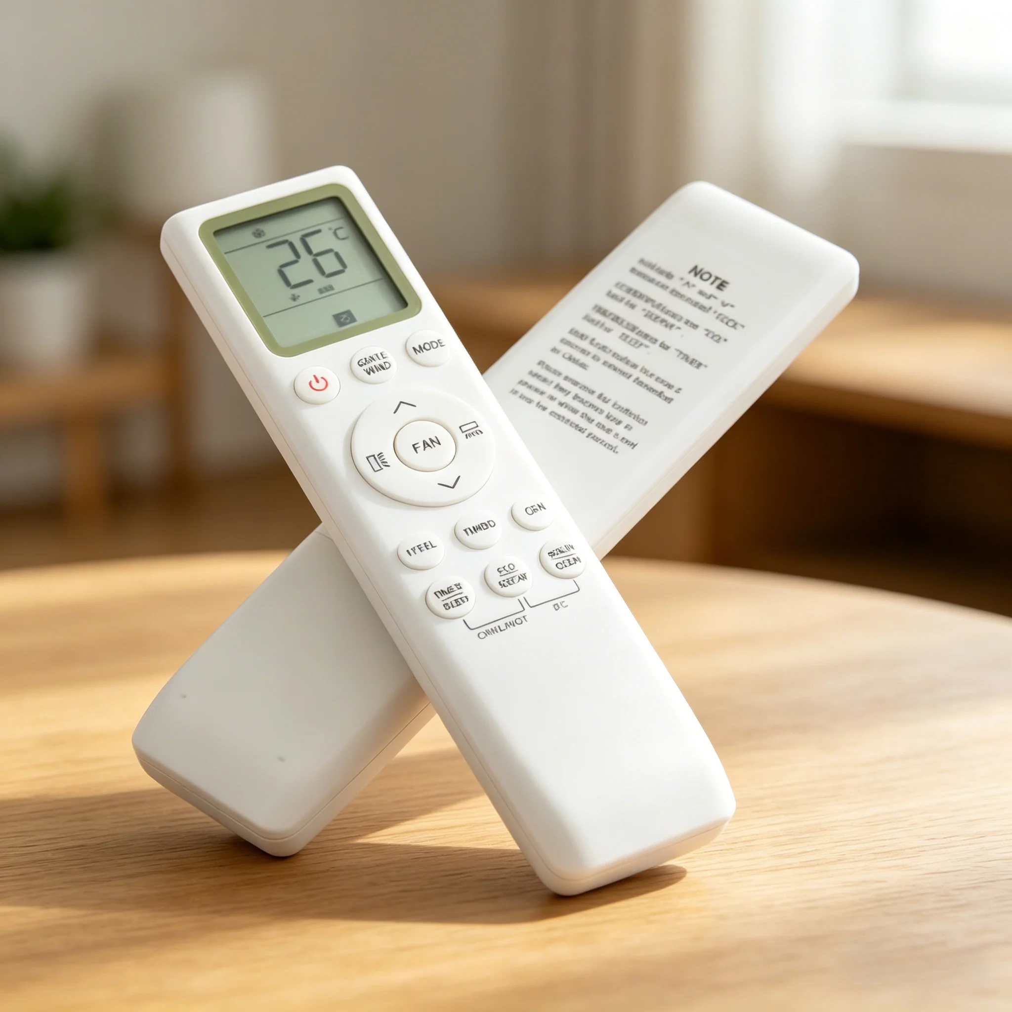 002383 High Quality Air Conditioner Remote Control for Home A/C Cooling & Heating Easy to Use No Setup Required