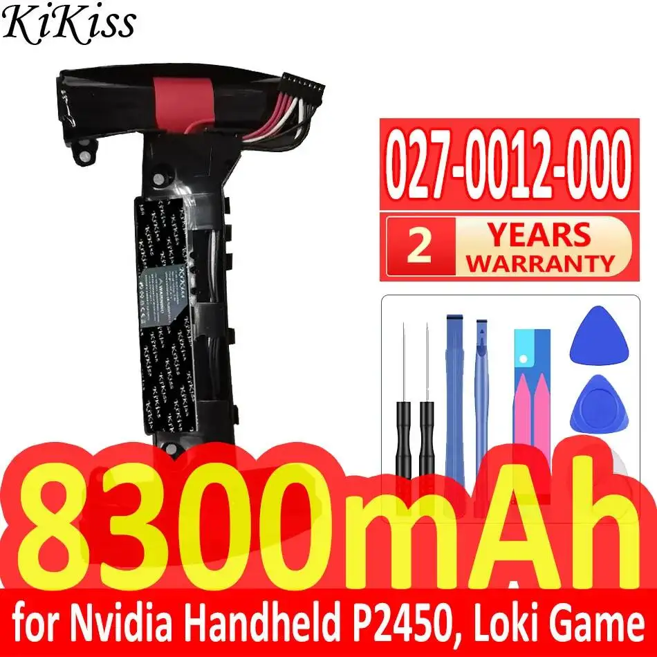 8300mAh 027-0012-000 Handheld Gaming Device Battery For Nvidiashield P2450 Loki 2 CKSU11322 Reliable Power