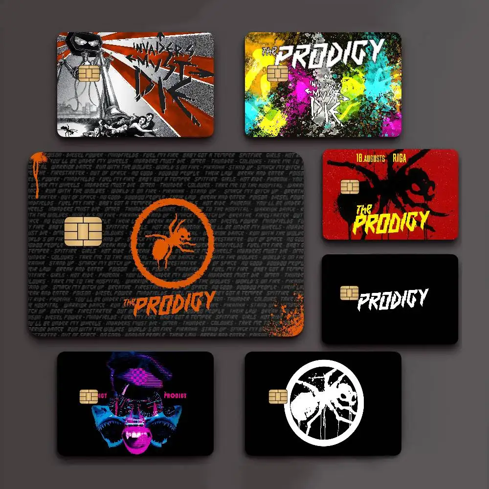 Band T-the Prodigy Credit Card Skin Stickers No Adhesive Residue Water Proof For VISA Credit Card Subway Access Card