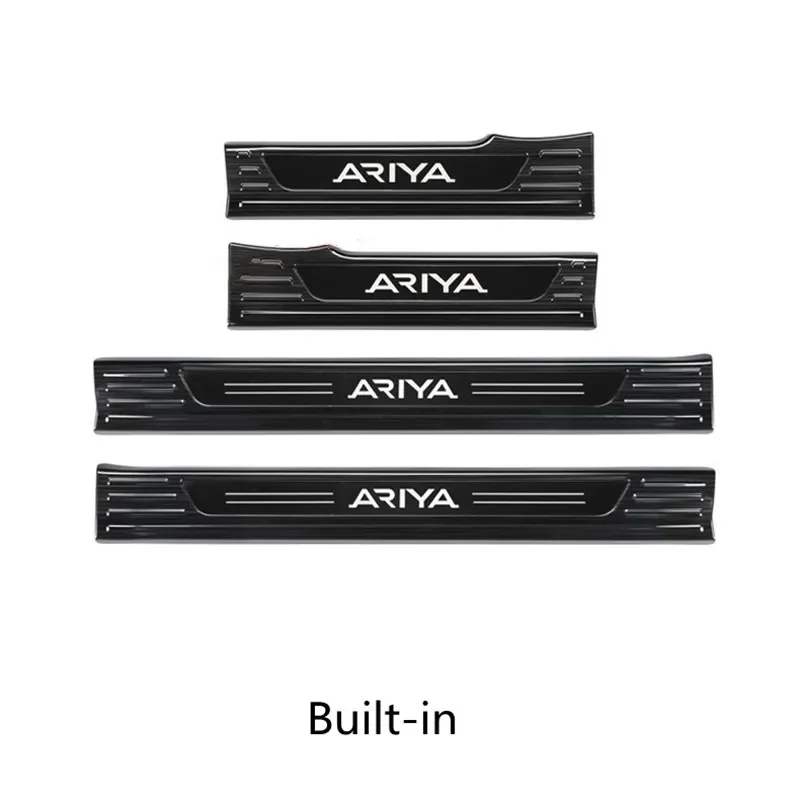 For Nissan ARIYA 2022-2023 stainless steel Welcome pedal trunk threshold guard plate anti-scratch protection car accessories