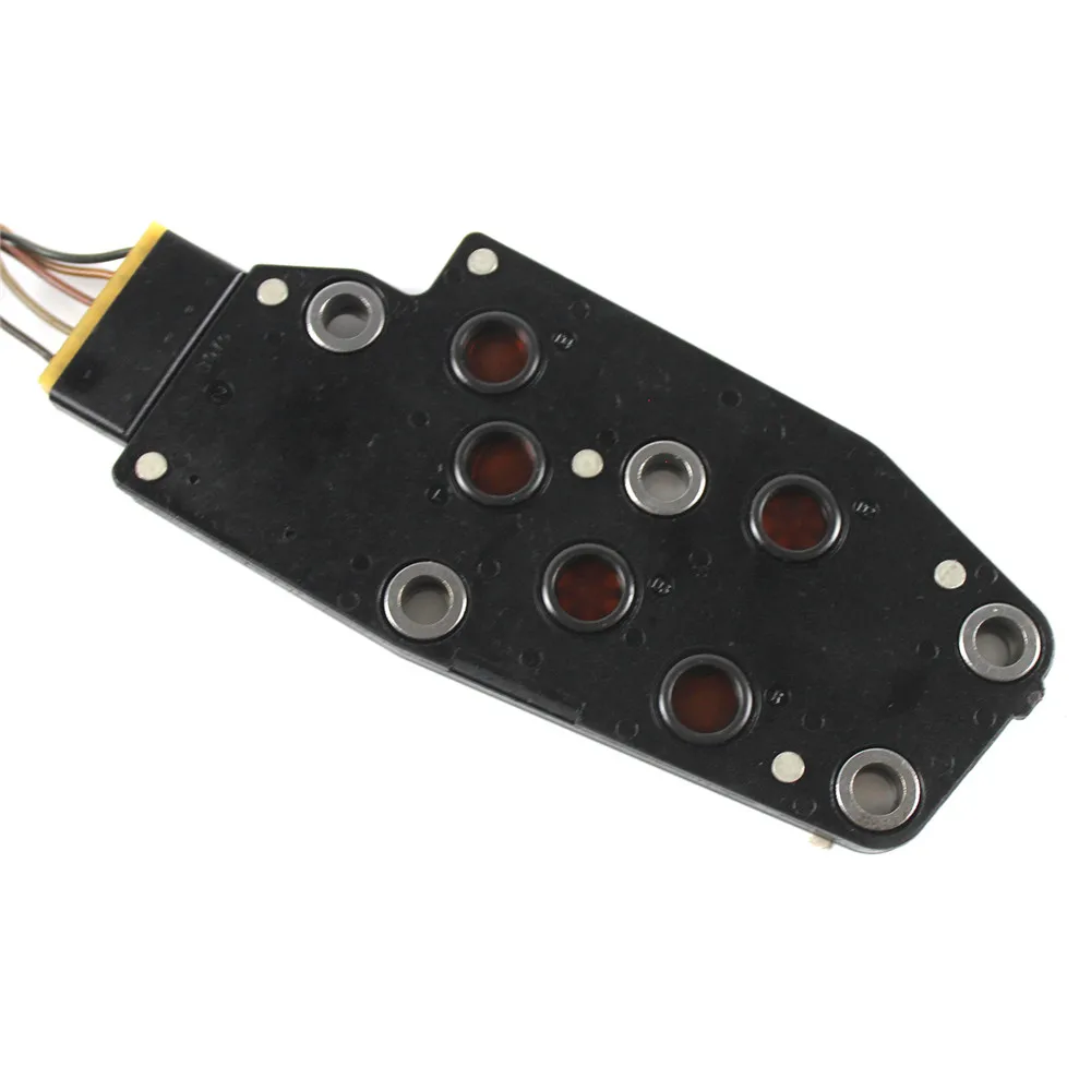 Juego de solenoides de transmisión 4L60E y 4L65E reacondicionados de 9 piezas con arnés apto para piezas de repuesto automotrices GM 1993-2005