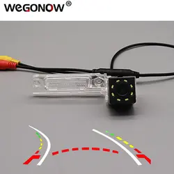 HD Wireless Car CCD Rear Camera Fisheye 12 For Skoda Superb VW Magotan Polo Bora Golf Jetta Passat CC Touran Caddy Multivan T5