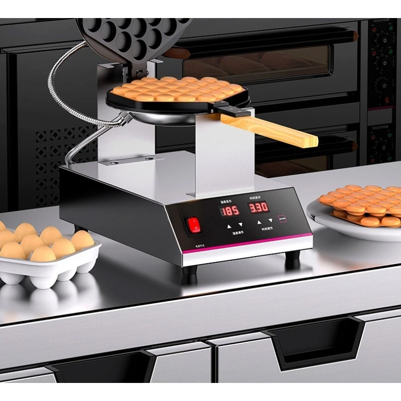 Hong Kong-style egg machine non-stick pan commercial electric egg cake machine heart-shaped automatic double-sided heating