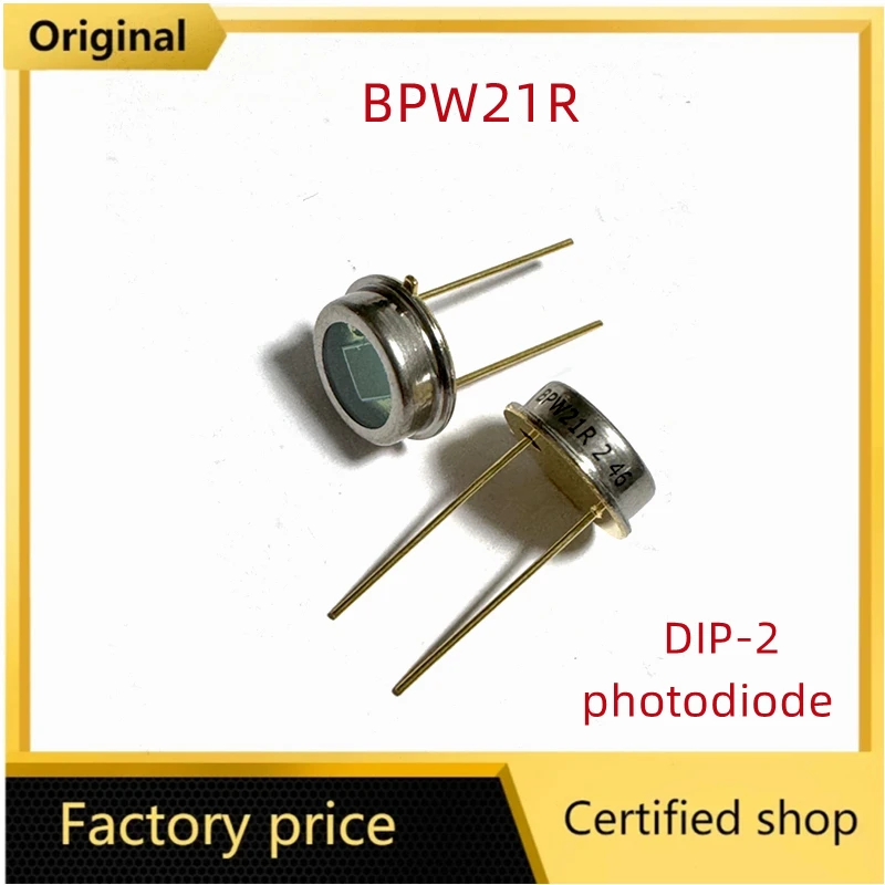 Original VBPW21R BPW21 DIP-2 silicon photocell wavelength 565nm silicon PIN photodiode