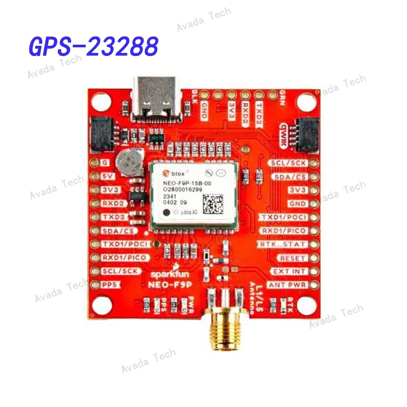 

GPS-23288 GNSS-RTK L1/L5 BREAKOUT NEO-F9P