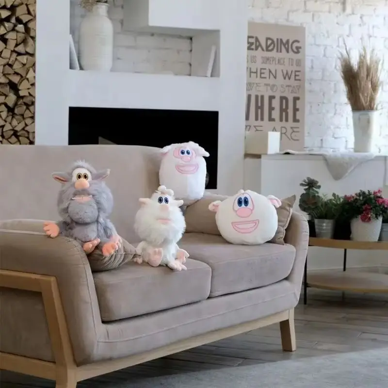 Nieuwe Cartoon Booba Knuffels Anime Gevulde Pluche Zachte Decoratie Pop Gezelschap Verjaardag Vakantie Feest Kerstcadeau