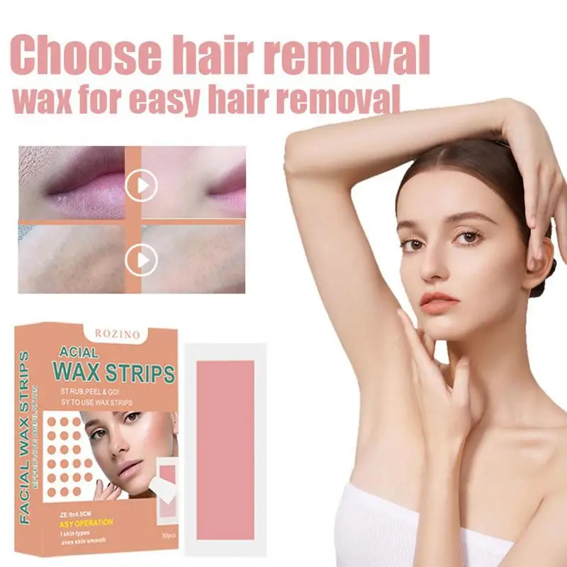 Face Wax Strips Face Body Facial Hair Removal Wax Strips Kit Effectieve En Natuurlijke Wax Strips Voor Vinger Kin En Tenen