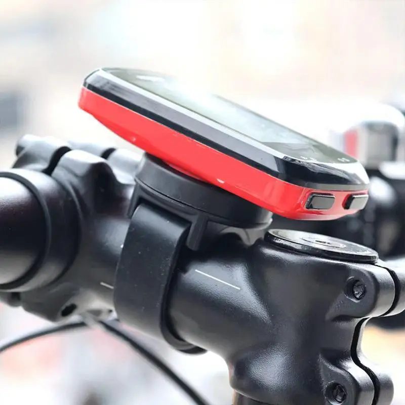 Bike Computer Mount Bicycle Extended Mount Sturdy Non-Slip Computer Mount Code Non-Slip Rack For Bike Computer GPS Speedometer