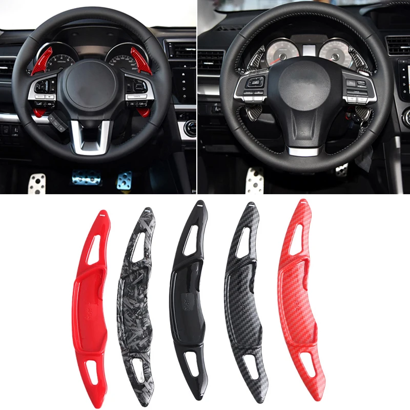 

Car Steering Wheel Shift Paddle Shifter Extended ABS For Subaru XV Legacy Forester Outback Impreza WRX STI Levorg For Toyota 86