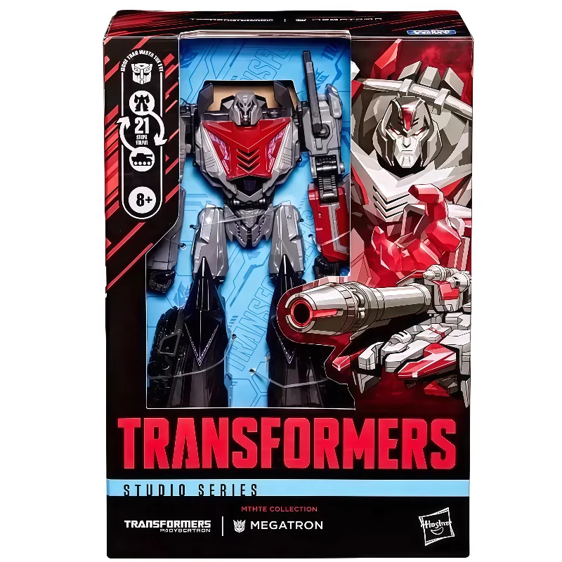 Na Stanie Hasbro Transformers Classic Toys Studio Series WFC Megatron Transformer Robot Figurka Akcji Model Kolekcjonerski Zabawki Hobbystyczne