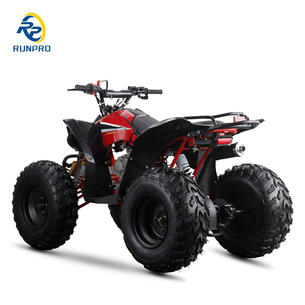 125CC 4 Stroke Gas Powered Quad Bike Cuatrimoto Quad Bike Electric Start  ATV 4 Wheeler with CE