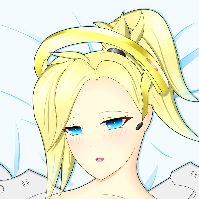 New Pattern Dakimakura Anime Mercy Double-sided Print Life-size Body Pillow Cover Bedding Gifts