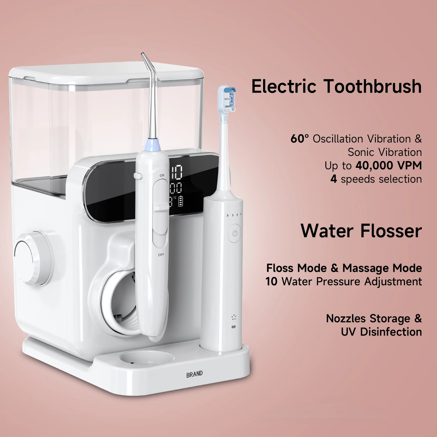 Multifunktionale Zwei-in-Eins – Water Flosser Cordless Bewertung und Preis
