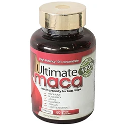 Organic Black Maca Root Extract Highest Potency Capsules