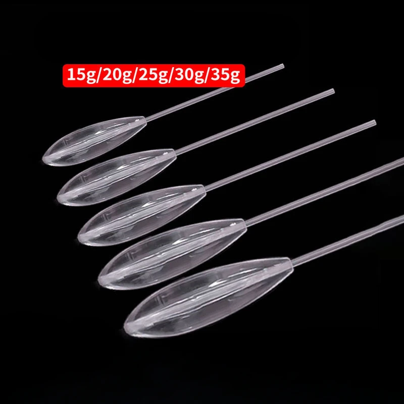 1/5pcs 15g/20g/25g/30g/35g/40g For Carp Catfish Bass Sea Bait Fishing Gear Fishing Float Up Buoy or Down Fishing Buoy