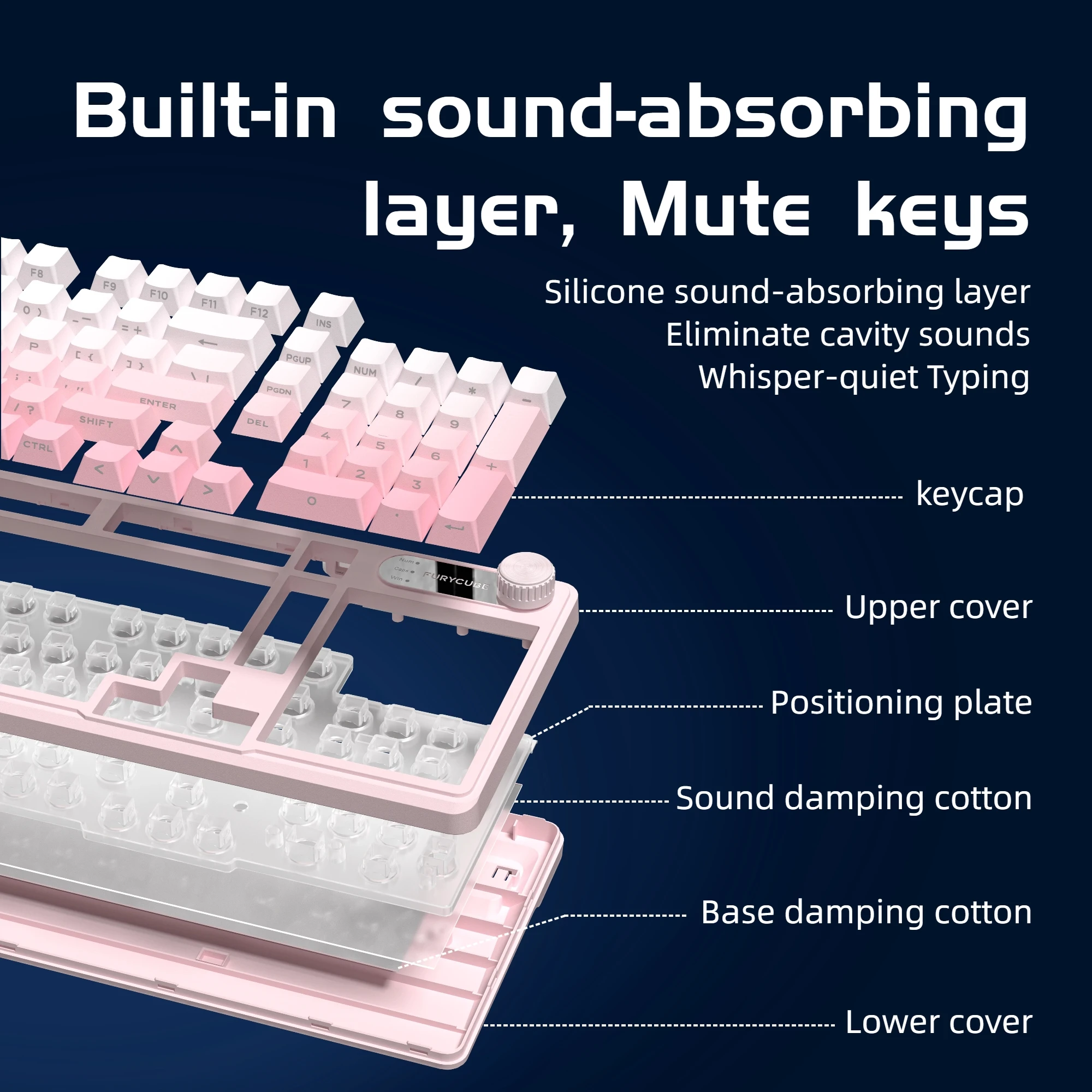 คีย์บอร์ดไร้สาย IP98 ไตร-โมด R - Gaming Keyboard Ip98 บทวิจารณ์และราคา