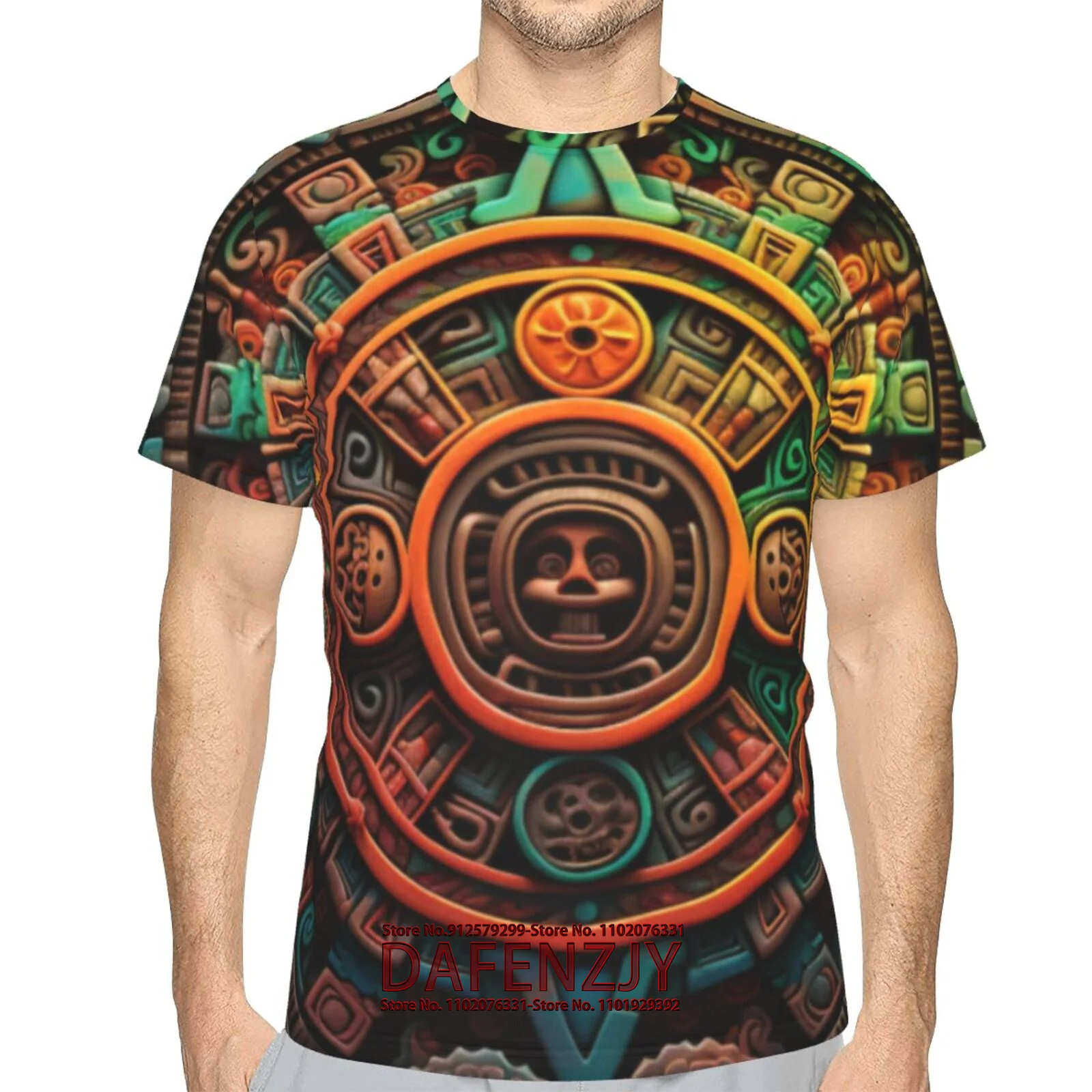 

Stylish Print Top Men's Clothing Casual Trend Graphic T Shirts Men's Short Sleeve T-shirt Tops Tshirt Tee Oversized Man