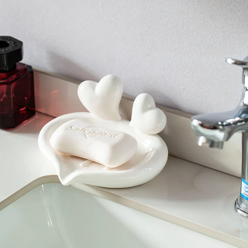 WHYOU-Creative Ceramic Soap Ho – Wedding Bathroom Supply Kit recenzja i cena
