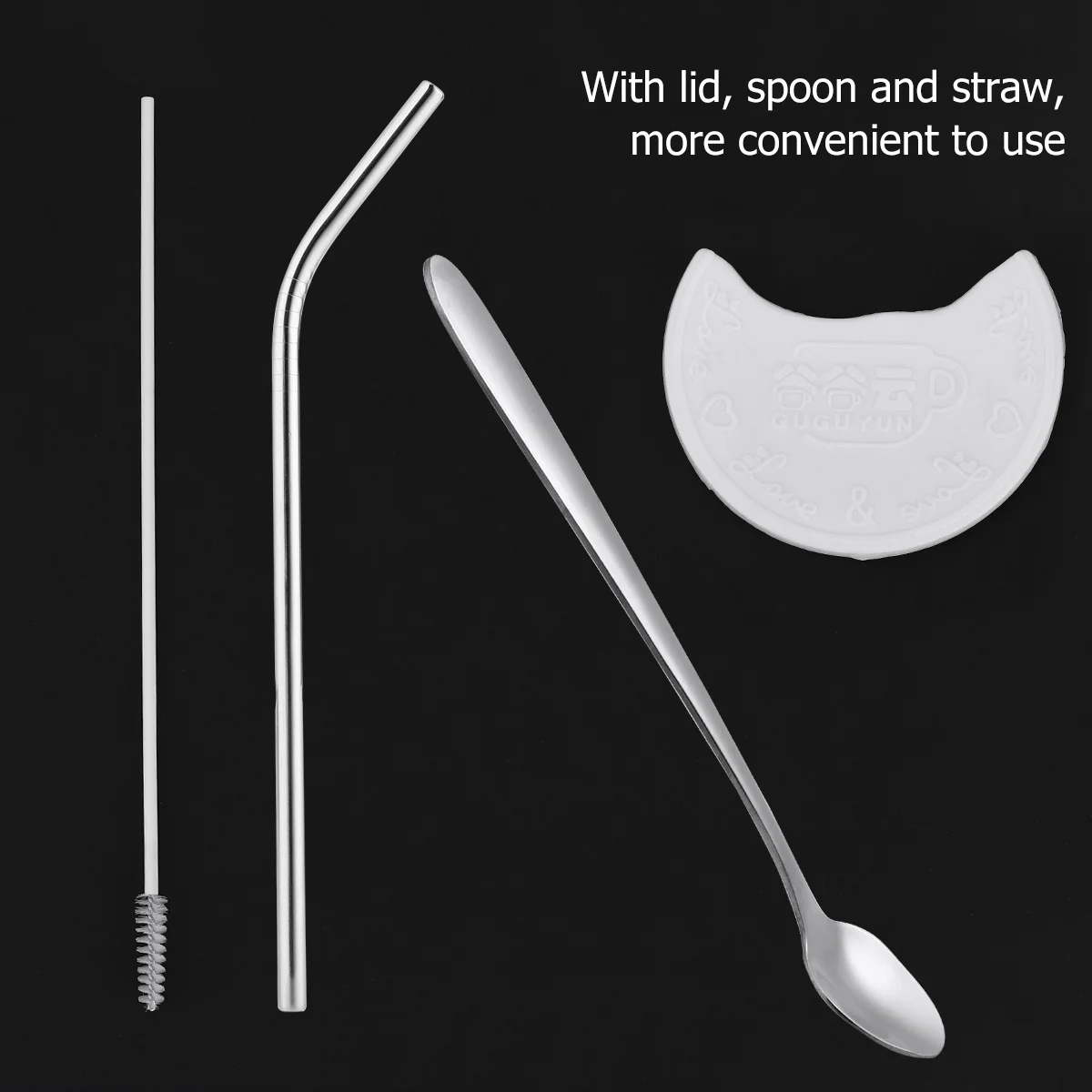 

600ml Large Capacity Straw Cup Ceramic Mug Drinking Bottle Portable Water Milk Juice Beverage Container Home Milk Shop