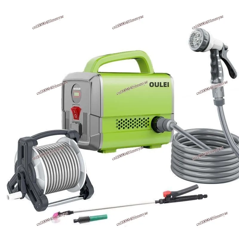 

Electric Water Pump for Garden Outdoor Irrigation Rechargeable Lithium Battery Powered Portable Home Use