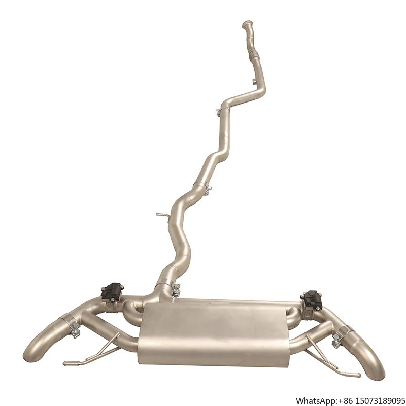 

Exhaust Muffler for GLC300 Stainless Steel Exhaust Catback Pipe Rear Section Exhaust Pipes Product