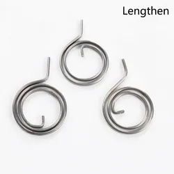 Replacement Spring for Door knob Handle Flat Section Wire 28mm 25.5mm 27mm Lever Latch Internal Coil Repair Springs Type A B C