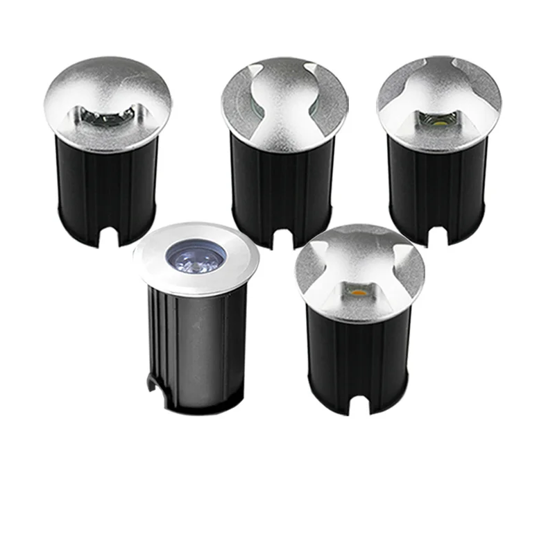 

AC85-265V 1W 3W 5W DC12V Waterporrf LED Garden Light IP67 Spotlights Outdoor Recessed Underground Lamp Floor Landscape Lighting