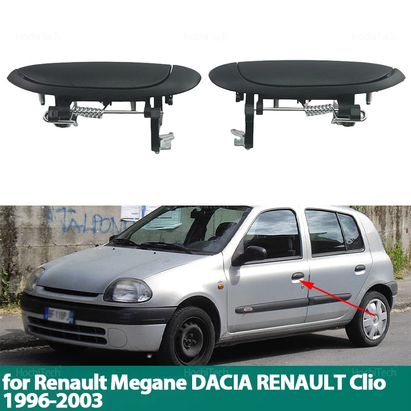 7700426087 Exterior Outside Door Handle Front Rear for Nissan Platina Renault Megane Scenic Clio Mk2 Dacia Logan Sandero LHD