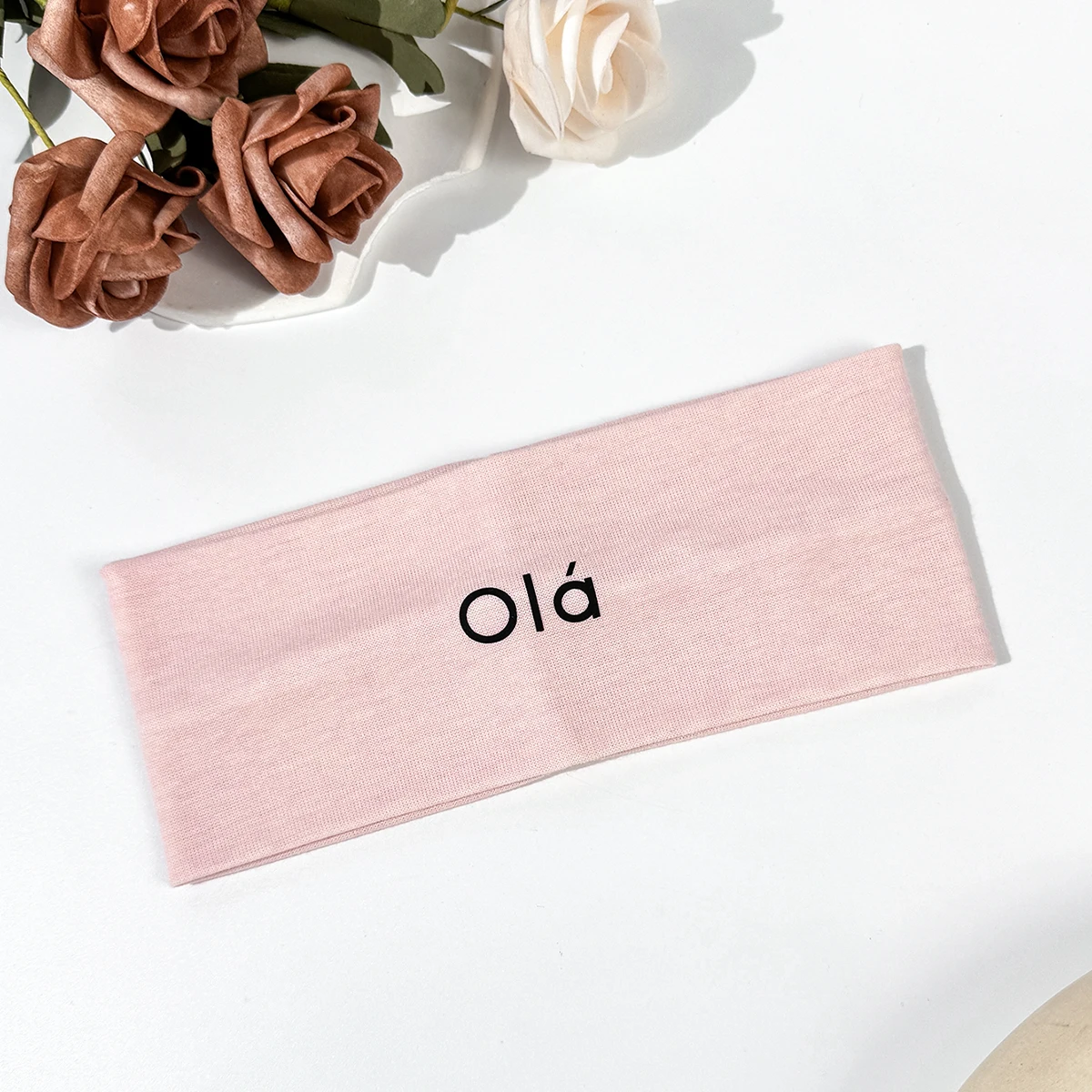 Buchstaben-Stirnbänder für Männer und Frauen, Yoga-Stirnbänder, rutschfest, schweißabsorbierend, Stirnbänder, Fitness-Haarband, Sport, elastische Stirnbänder – Detail 6