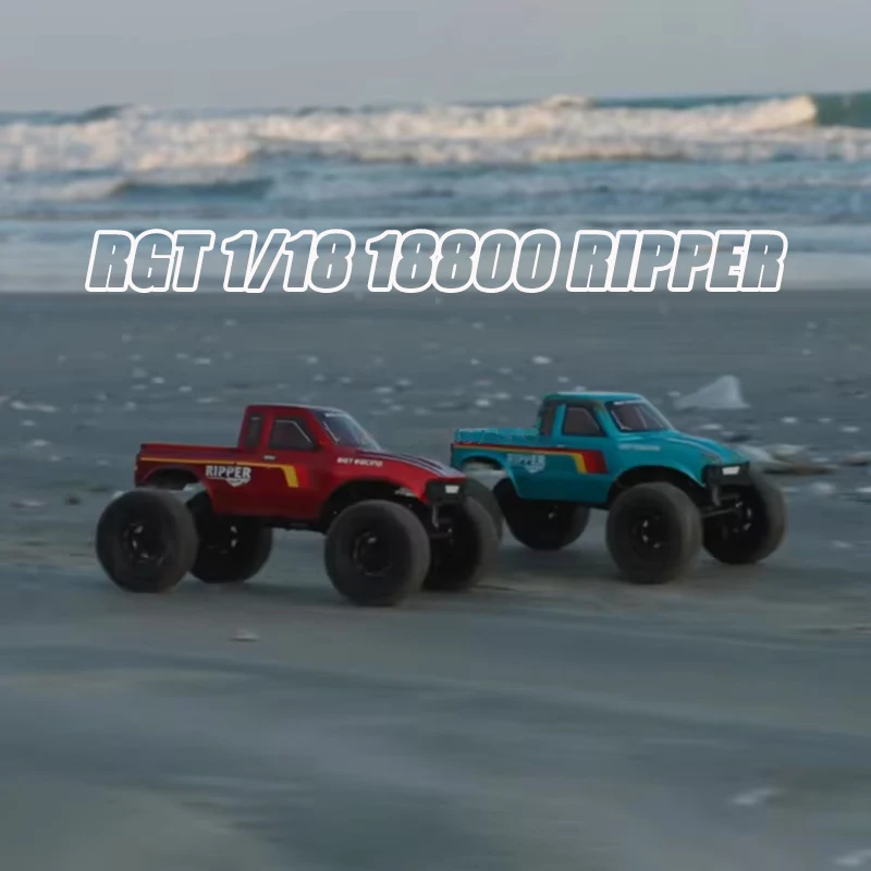 RGT 1/18 Ripper 18800 RC Car Off Road 4WD Climbing Vehicle Dual Speed Electric External Rotor HobbyWing 3500kv Brushless