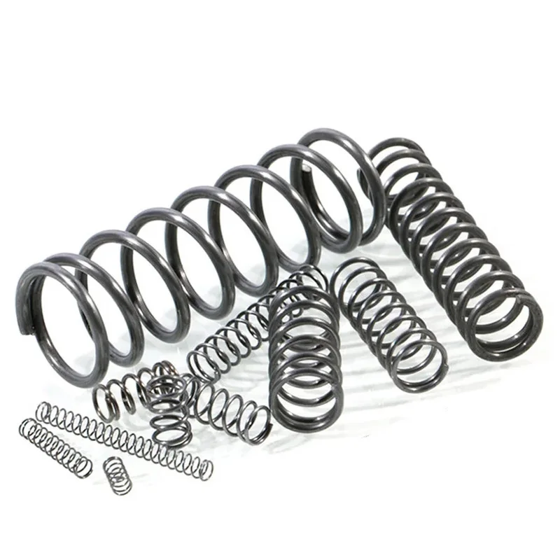 10Pcs Compression Spring, Return Spring, 65Mn Spring Steel Wire Diameter 0.6~0.7mm, Outside Diameter 3~12mm