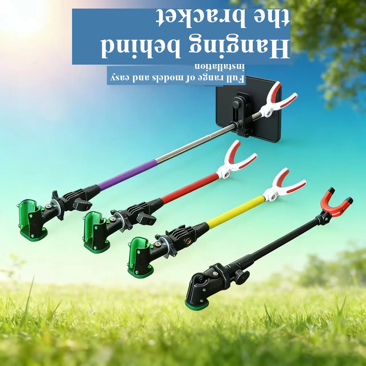 

Аксессуары для рыболовного снаряжения, кронштейн для соревнований, заднее крепление для оружия, антенна, удочка, кронштейн из нержавеющей стали, заднее крепление