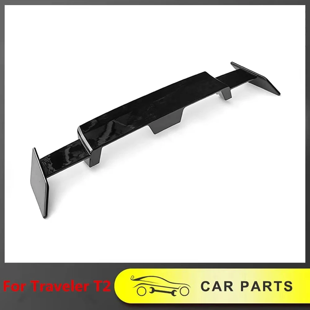 Suitable For Jetour Traveler Shanhai T2 2023-2025 Large Tail Wing Roof Wing Fixed Black Warrior Style Mdification