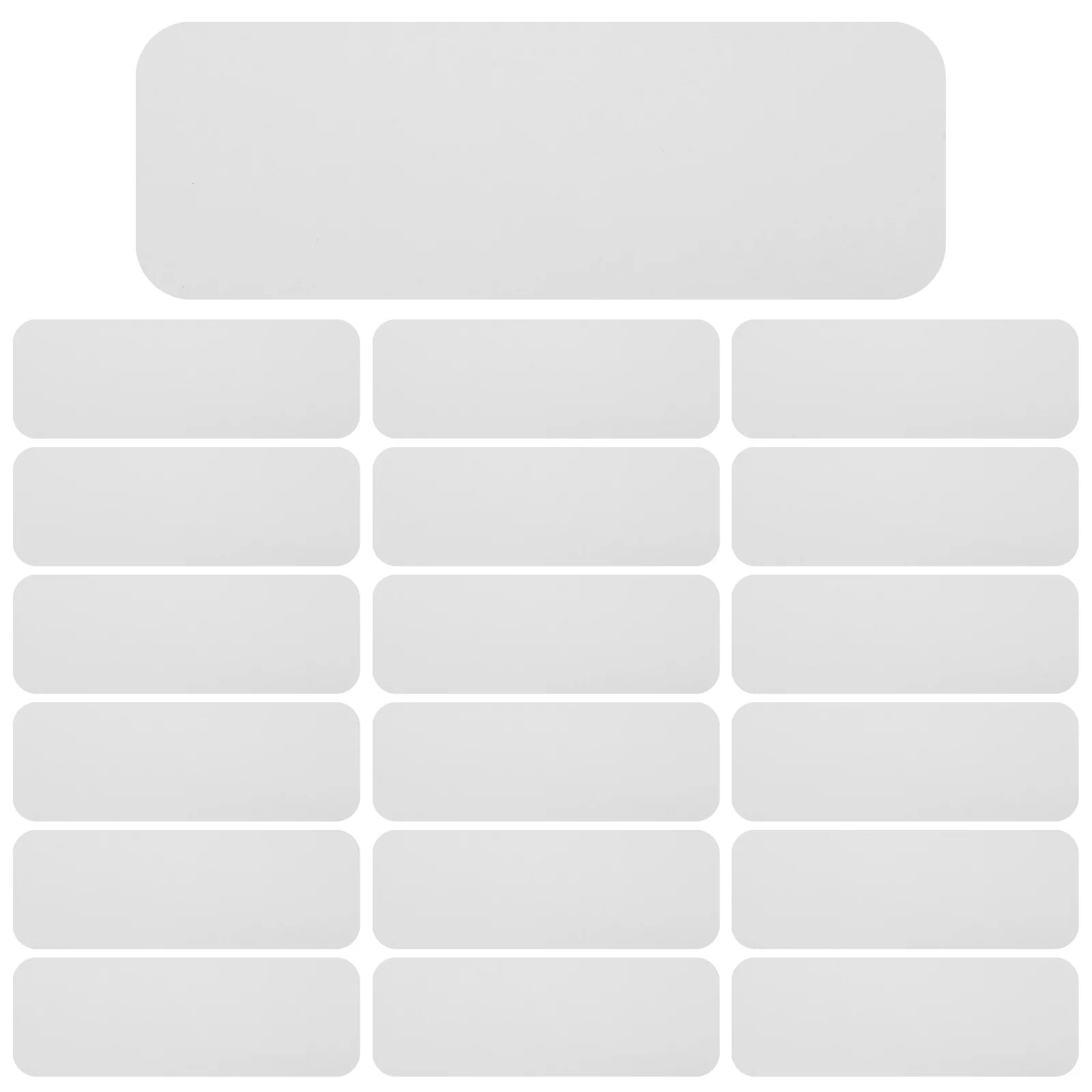 

54 шт. магнитные именные бирки записываемые этикетки для офиса, классной доски, холодильника, сухого стирания, многофункциональные бирки