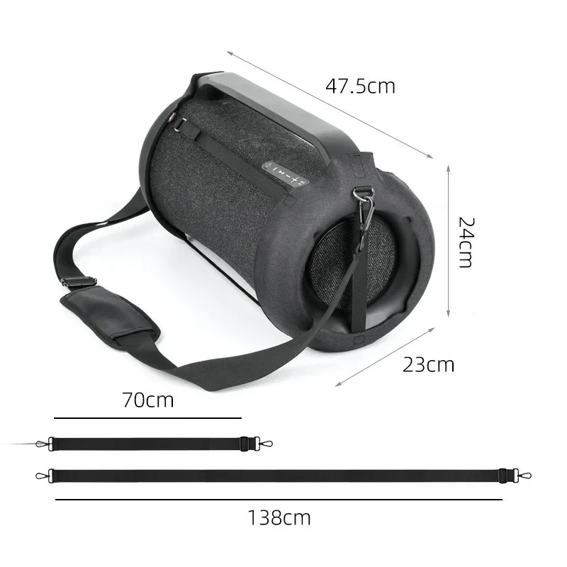 Quality Carrying Strap Case for Sony SRS-XG500 Wireless Speaker Holder Easy to Carry Conveniently Detachable Shoulder Strap