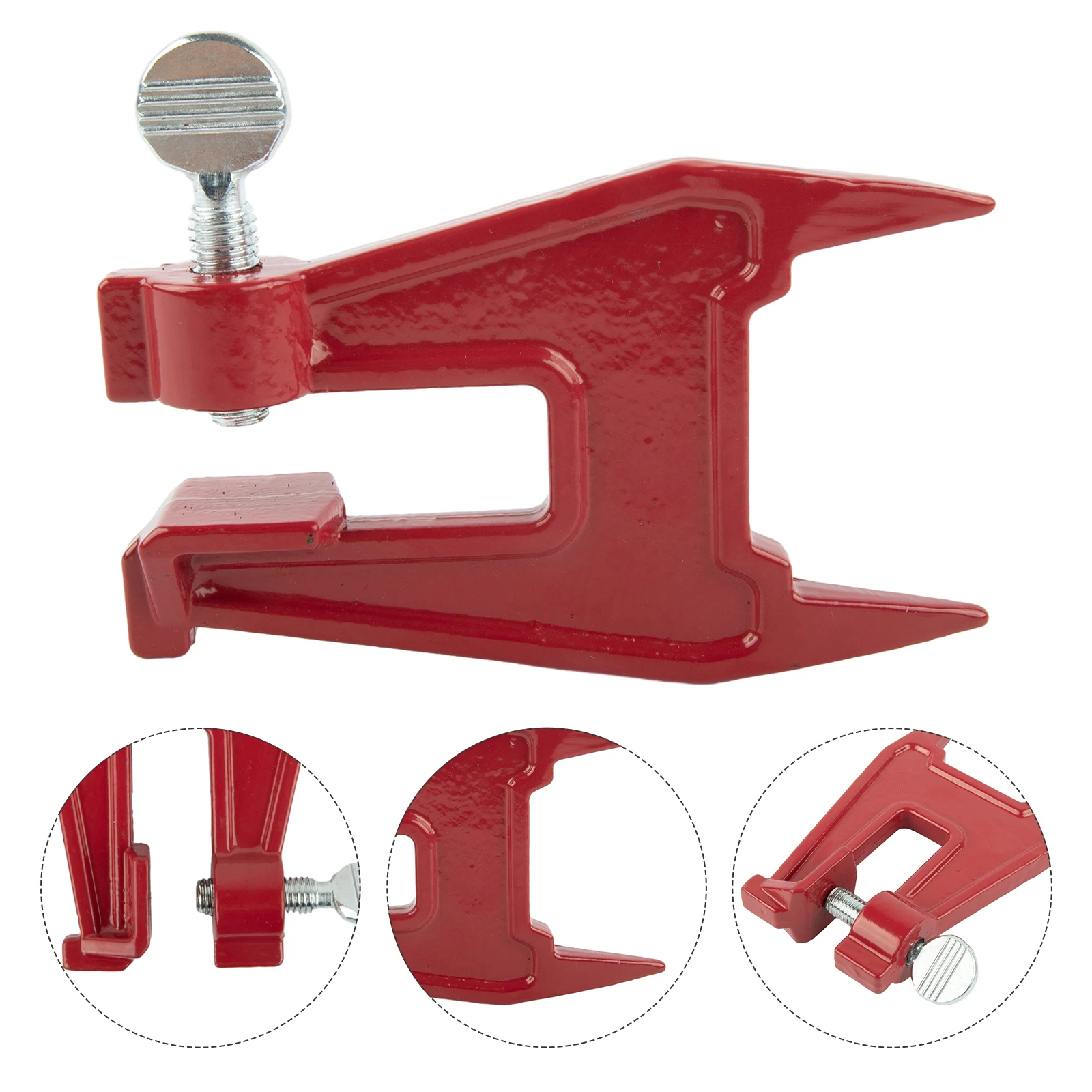 AAAAASawBladeChainsawSharpener Sword Holder Sharpening Filing Vise Metal Fixture For Chainsaws Garden Tools Accessories Replaces